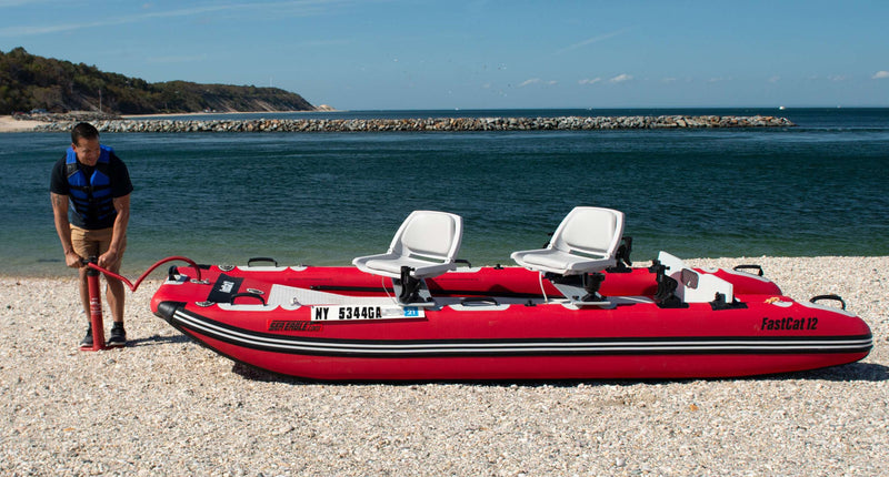 Load image into Gallery viewer, Sea Eagle FastCat12™ Catamaran Inflatable Boat
