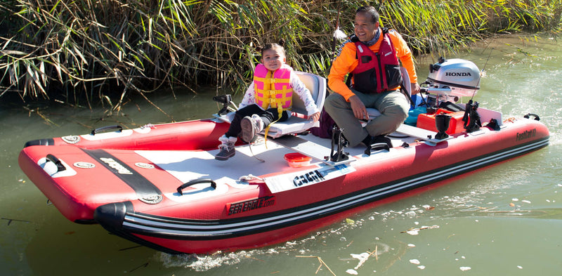 Load image into Gallery viewer, Sea Eagle FastCat12™ Catamaran Inflatable Boat
