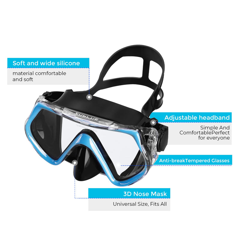 Load image into Gallery viewer, Dive Mask + Snorkel Set
