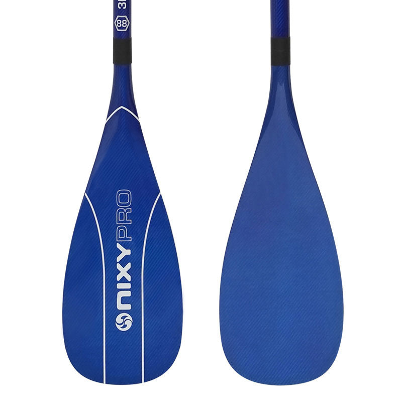 Load image into Gallery viewer, NIXY 3-Piece Adjustable 100% 3K Color Carbon Fiber SUP Pro Paddle
