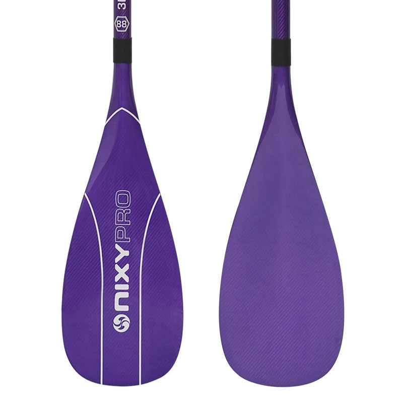 Load image into Gallery viewer, NIXY 3-Piece Adjustable 100% 3K Color Carbon Fiber SUP Pro Paddle
