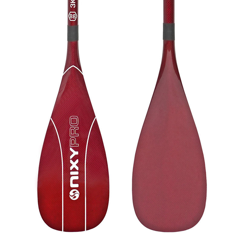 Load image into Gallery viewer, NIXY 3-Piece Adjustable 100% 3K Color Carbon Fiber SUP Pro Paddle
