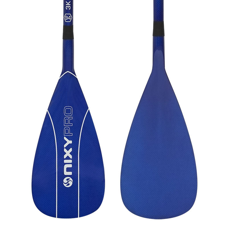 Load image into Gallery viewer, NIXY 3-Piece Adjustable 100% 3K Color Carbon Fiber SUP Pro Paddle
