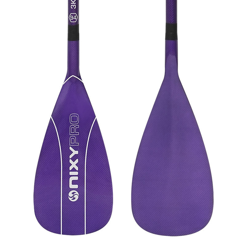 Load image into Gallery viewer, NIXY 3-Piece Adjustable 100% 3K Color Carbon Fiber SUP Pro Paddle
