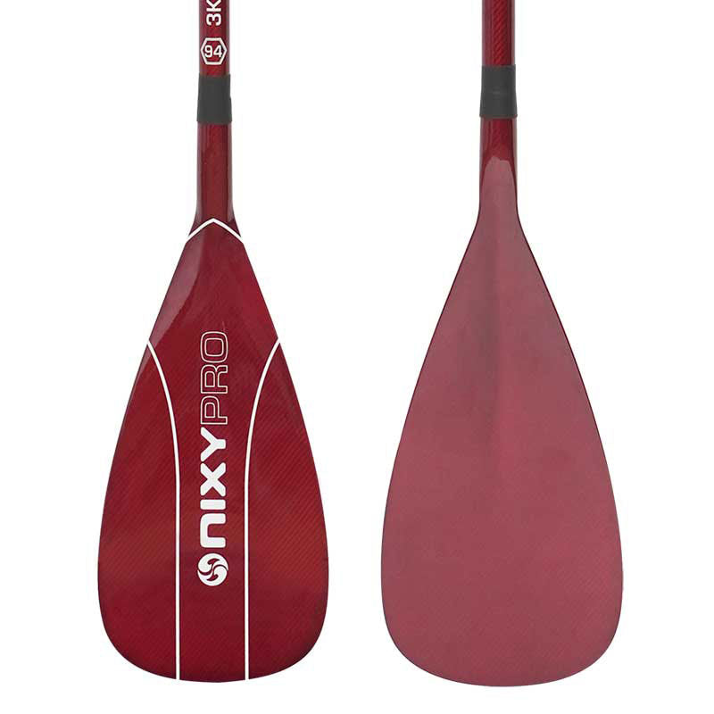 Load image into Gallery viewer, NIXY 3-Piece Adjustable 100% 3K Color Carbon Fiber SUP Pro Paddle
