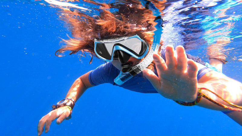Load image into Gallery viewer, Dive Mask + Snorkel Set
