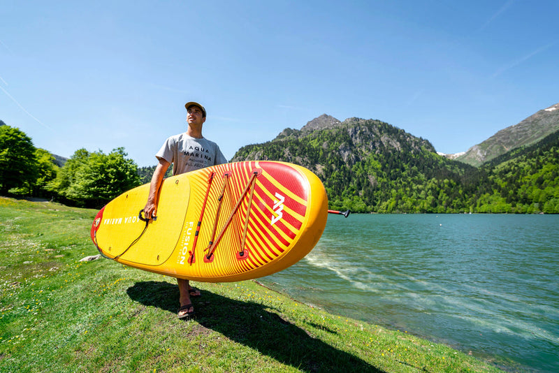 Load image into Gallery viewer, Aqua Marina BT-23FUP Fusion 10&#39;10&quot; Inflatable Stand Up Paddle Board All-Around Series New
