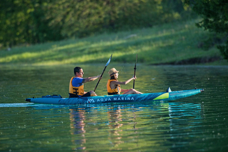 Load image into Gallery viewer, Aqua Marina ST-412 Steam 13&#39;6&quot; Inflatable Kayak 2-Person New
