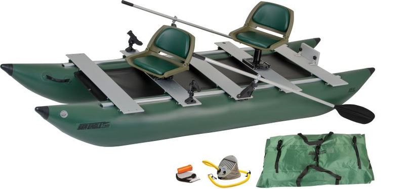 Load image into Gallery viewer, Sea Eagle 375fc FoldCat Inflatable Fishing Boat
