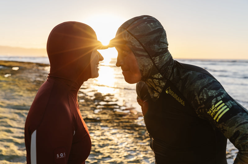 Load image into Gallery viewer, Tropicam Hooded Surf Rashguard
