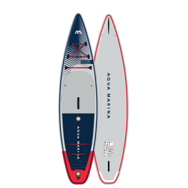 Load image into Gallery viewer, Aqua Marina Hyper 12&#39;6&quot; Touring Inflatable SUP – Fast-Tracking, Ultra-Stable &amp; Built for Distance
