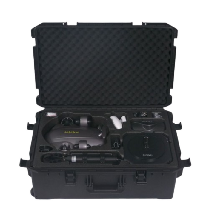 QYSEA Industrial Case for FIFISH V6, V6 Expert & V-EVO – Rugged, Waterproof Protection for ROV Transport  Descriptio
