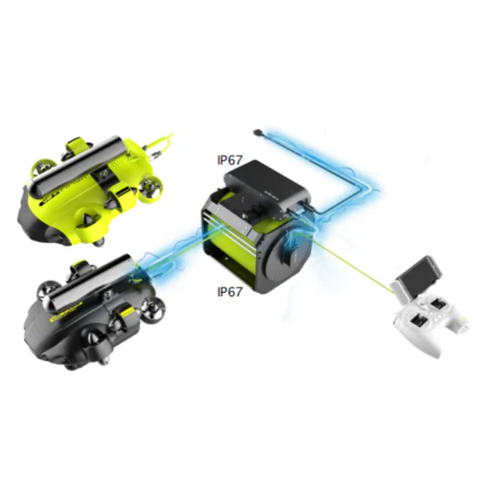QYSEA PowerDock OPSS – Continuous Onshore Charging Module for FIFISH V6 Series ROVs