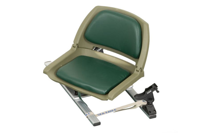 Sea Eagle Green Swivel Seat Fishing Rig w/ Scotty® Rod Holders