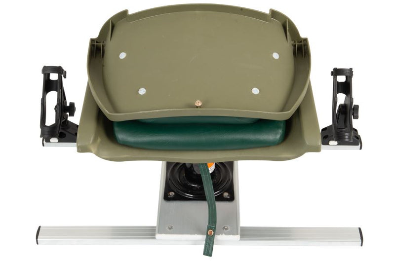 Load image into Gallery viewer, Sea Eagle Green Swivel Seat Fishing Rig w/ Scotty® Rod Holders
