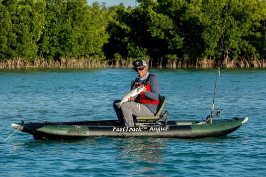 Sea Eagle Green Swivel Seat Fishing Rig w/ Scotty® Rod Holders