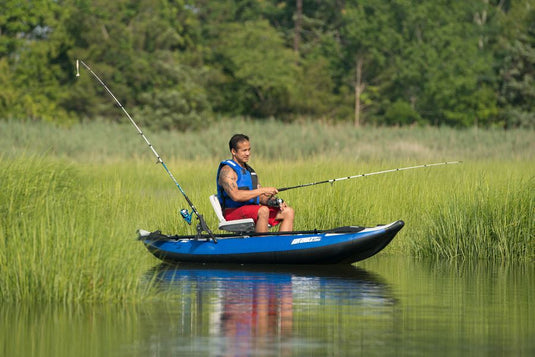 Sea Eagle Swivel Seat Fishing Rig w/ Scotty® Rod Holders