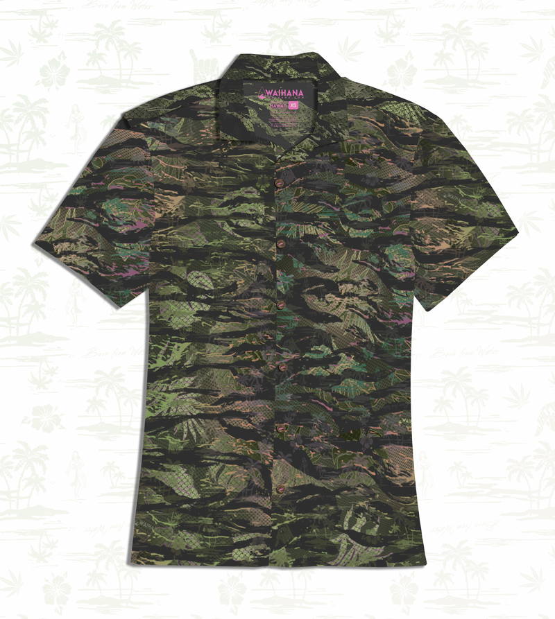 Load image into Gallery viewer, Womens Tropicam Aloha Shirt
