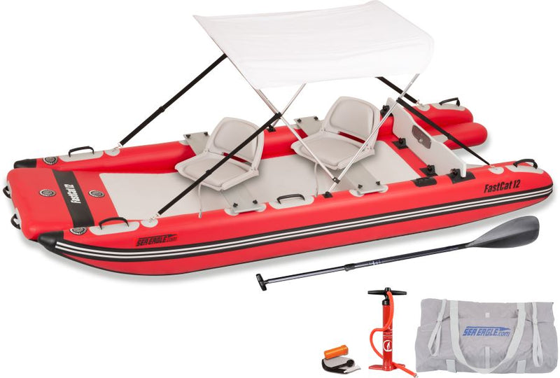 Load image into Gallery viewer, Sea Eagle FastCat12™ Catamaran Inflatable Boat
