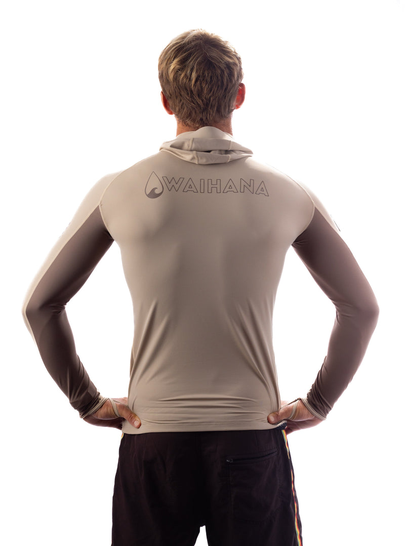 Load image into Gallery viewer, Tan Carvico Spearfishing Rash Guard
