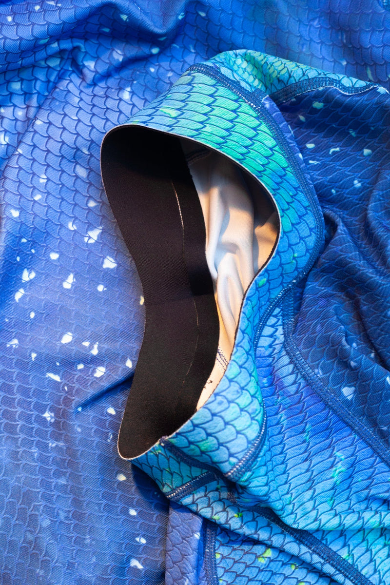 Load image into Gallery viewer, Kajiki Hooded Spearfishing Rash Guard
