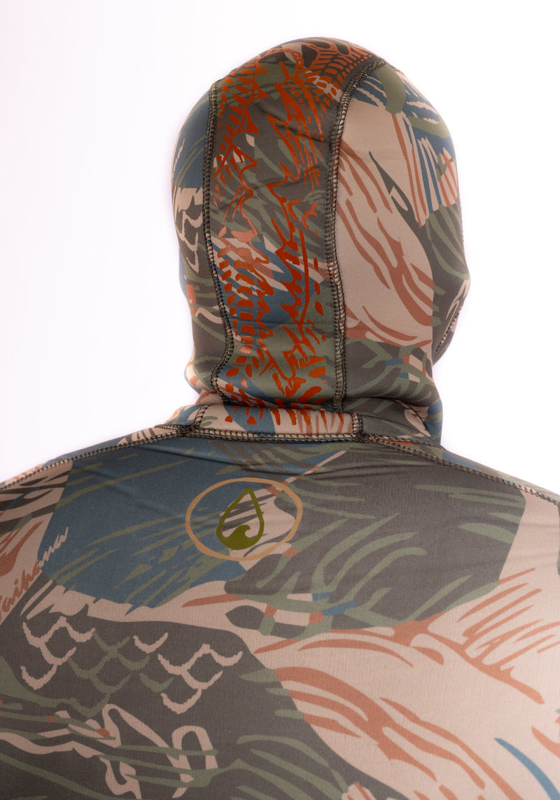 Load image into Gallery viewer, Men’s Hawaiian Brushstroke Spearfishing 3.5mm Wetsuit

