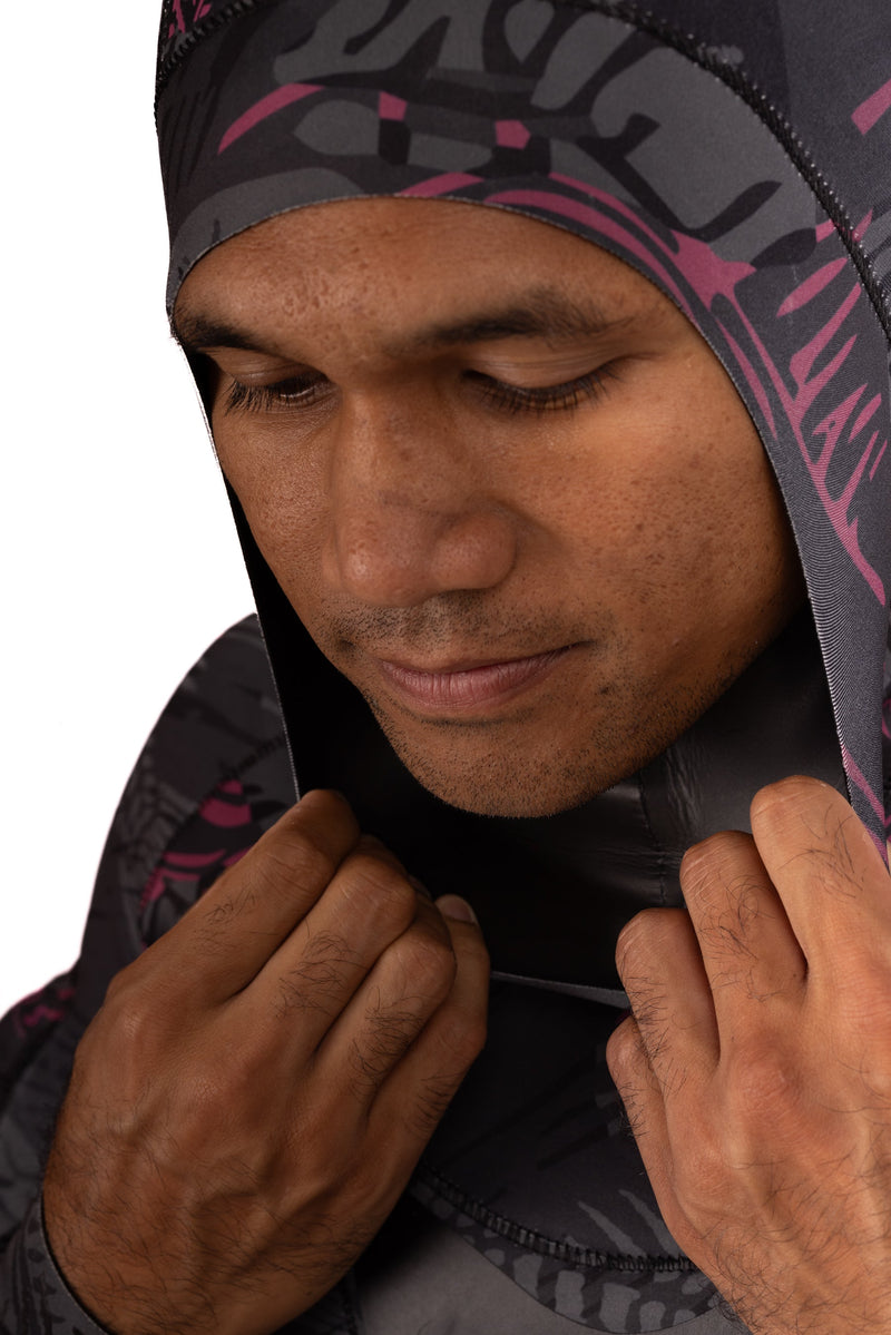Load image into Gallery viewer, Men’s Pink Fishbone Spearfishing 1.5mm Wetsuit
