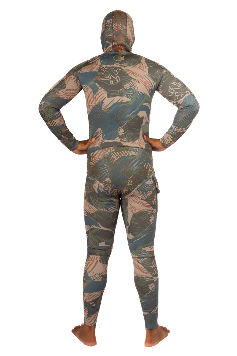 Load image into Gallery viewer, Men’s Hawaiian Brushstroke Spearfishing 3.5mm Wetsuit
