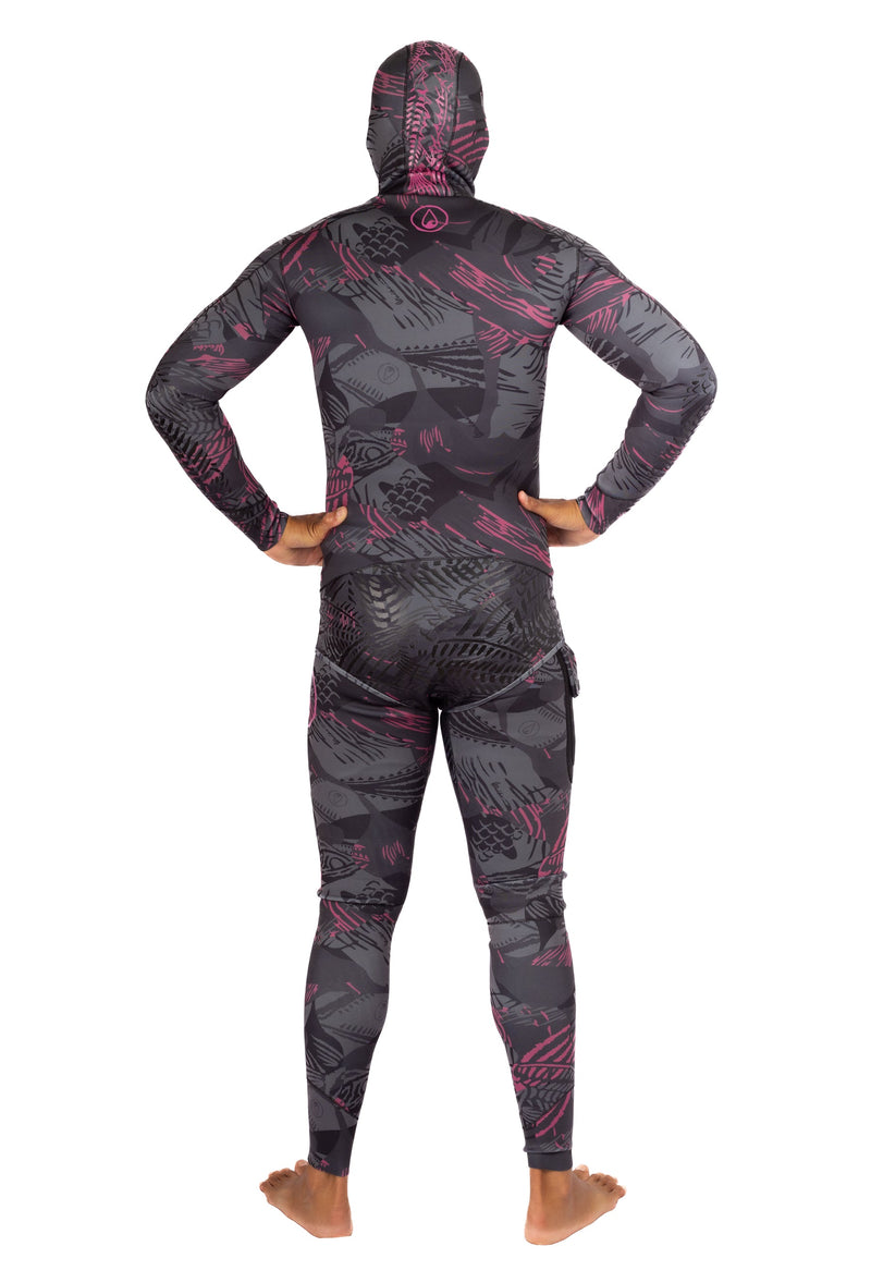 Load image into Gallery viewer, Men’s Pink Fishbone Spearfishing 1.5mm Wetsuit
