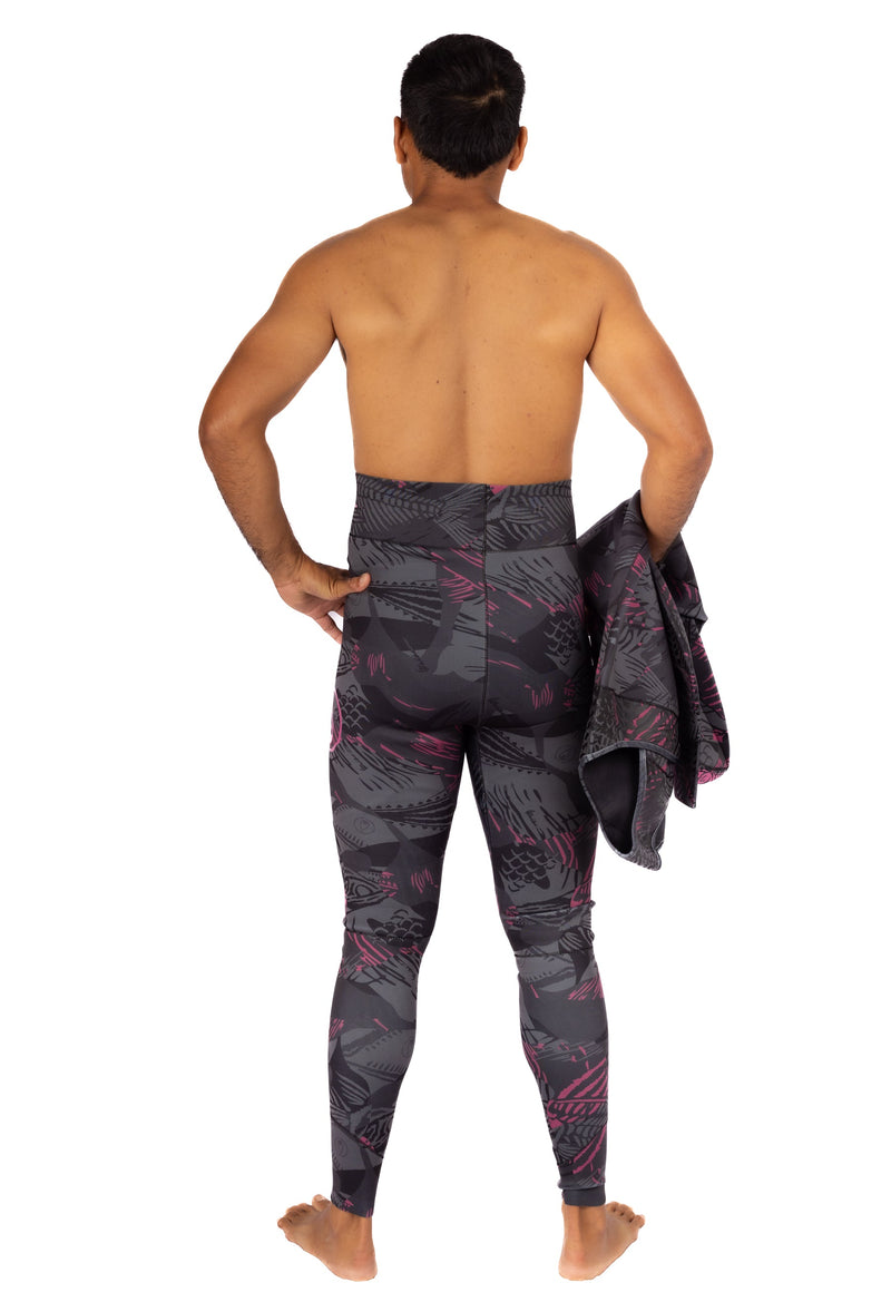 Load image into Gallery viewer, Men’s Pink Fishbone Spearfishing 1.5mm Wetsuit

