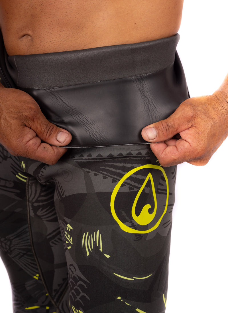 Load image into Gallery viewer, Men’s Lime Fishbone Spearfishing 3.5mm Wetsuit
