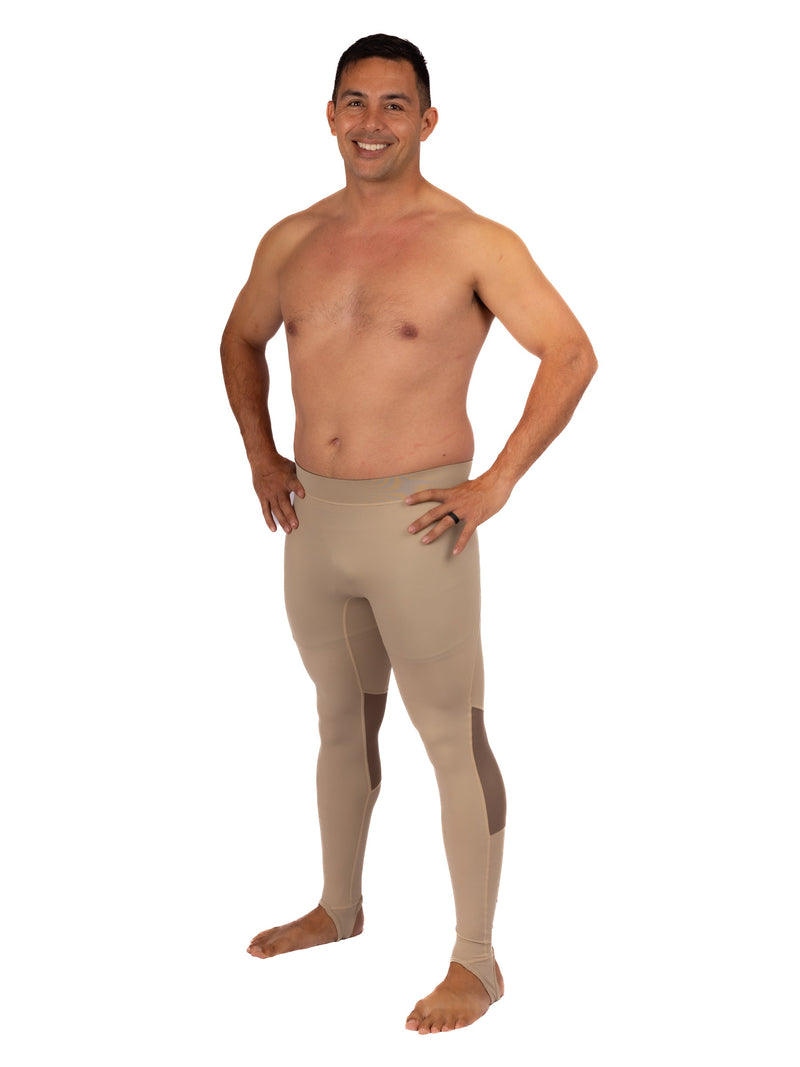 Load image into Gallery viewer, Tan Carvico Lycra Leggings

