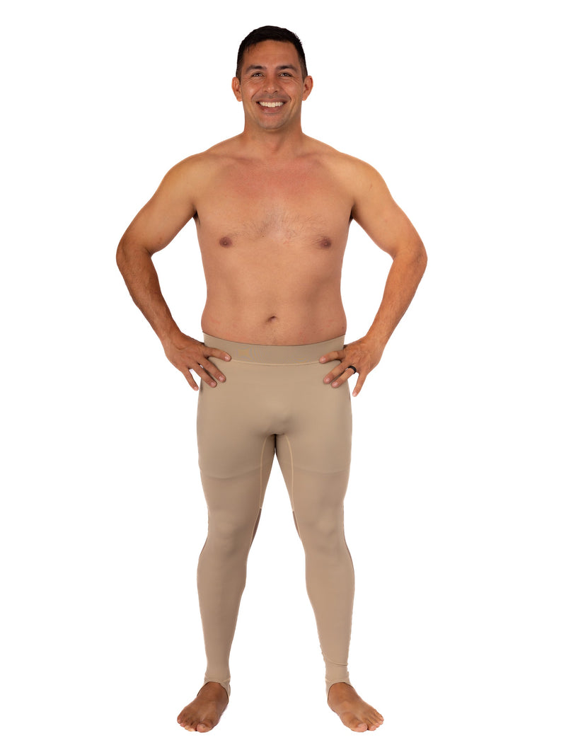 Load image into Gallery viewer, Tan Carvico Lycra Leggings
