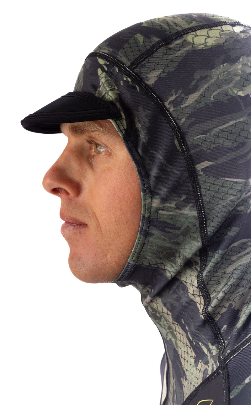 Load image into Gallery viewer, Tropicam Hooded Surf Rashguard
