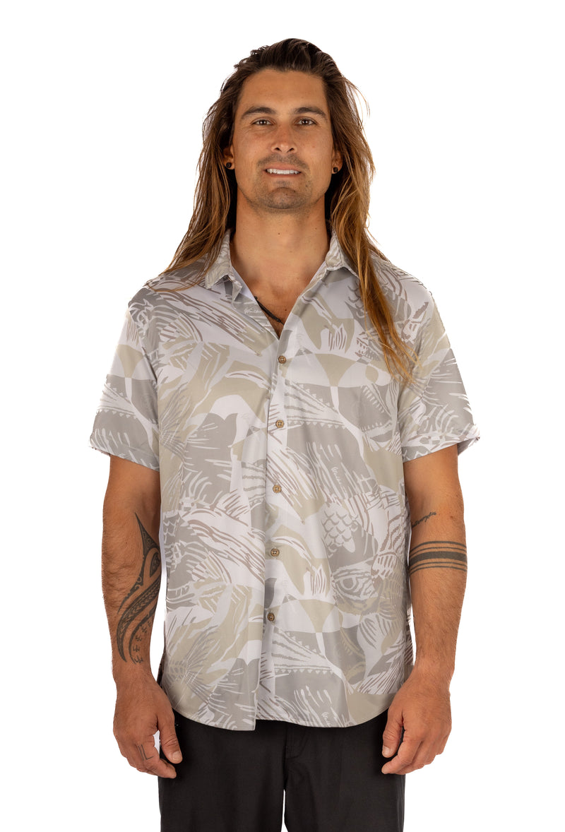Load image into Gallery viewer, Unisex Sandy Aloha Shirt
