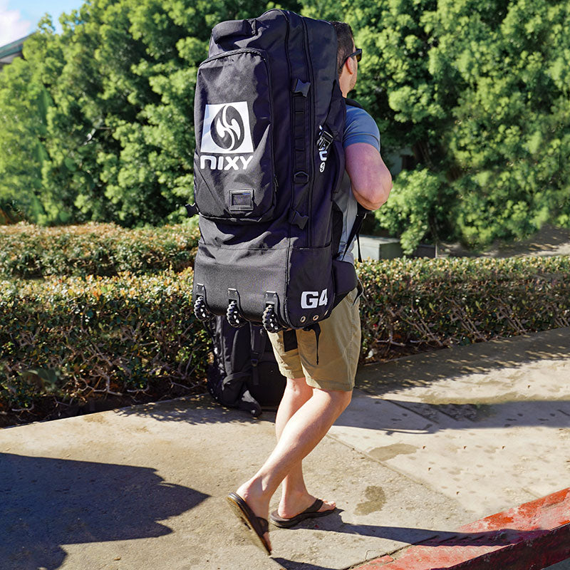 Load image into Gallery viewer, NIXY Three Wheeled Waterproof Paddle Board Backpack
