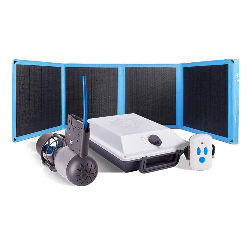 Load image into Gallery viewer, K-1 Outboard Kit with SUN80 Solar Panel
