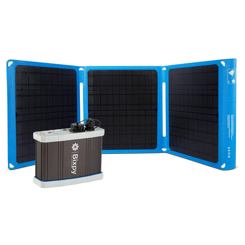 Load image into Gallery viewer, PP-77-AP Power Bank &amp; SUN45 Solar Panel Bundle Kit
