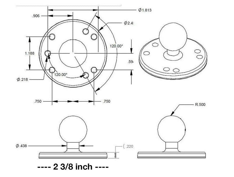 Load image into Gallery viewer, Universal Kayak Adapter (K-1 &amp; J-2 Motors)
