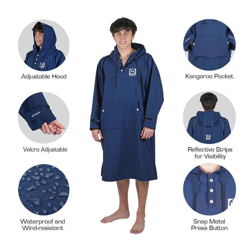 Load image into Gallery viewer, NIXY Waterproof Changing Poncho
