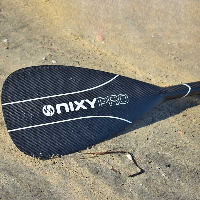 Load image into Gallery viewer, NIXY 3-Piece Adjustable 100% 3K Color Carbon Fiber SUP Pro Paddle
