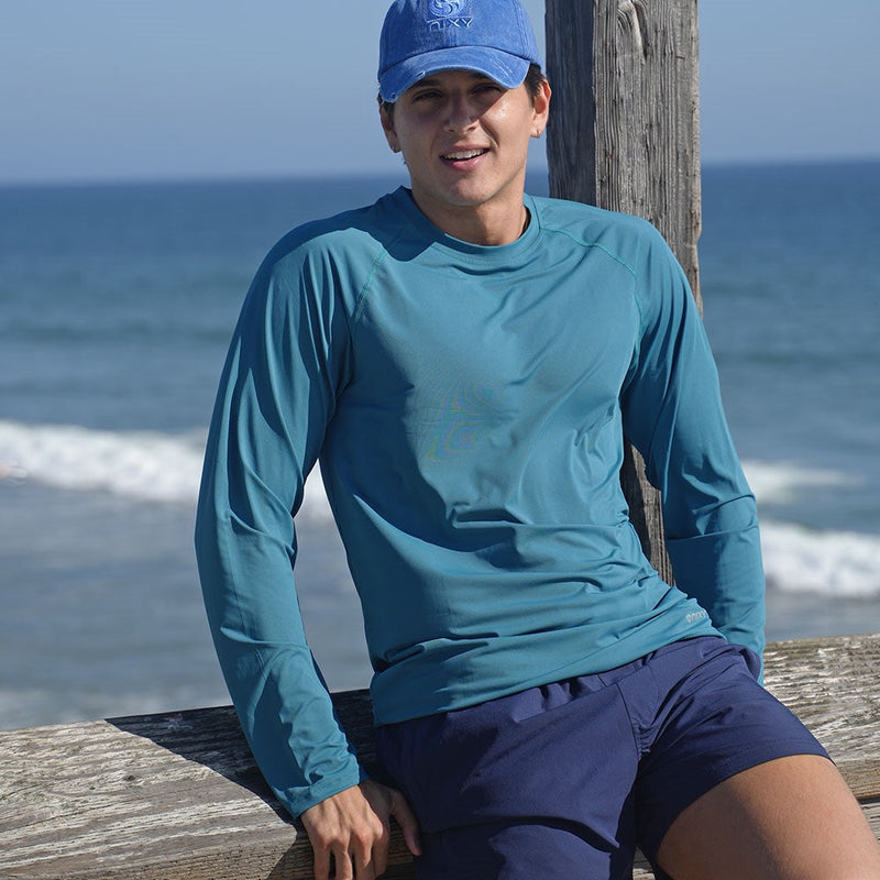 Load image into Gallery viewer, NIXY Men&#39;s Rash Guard UPF 50+
