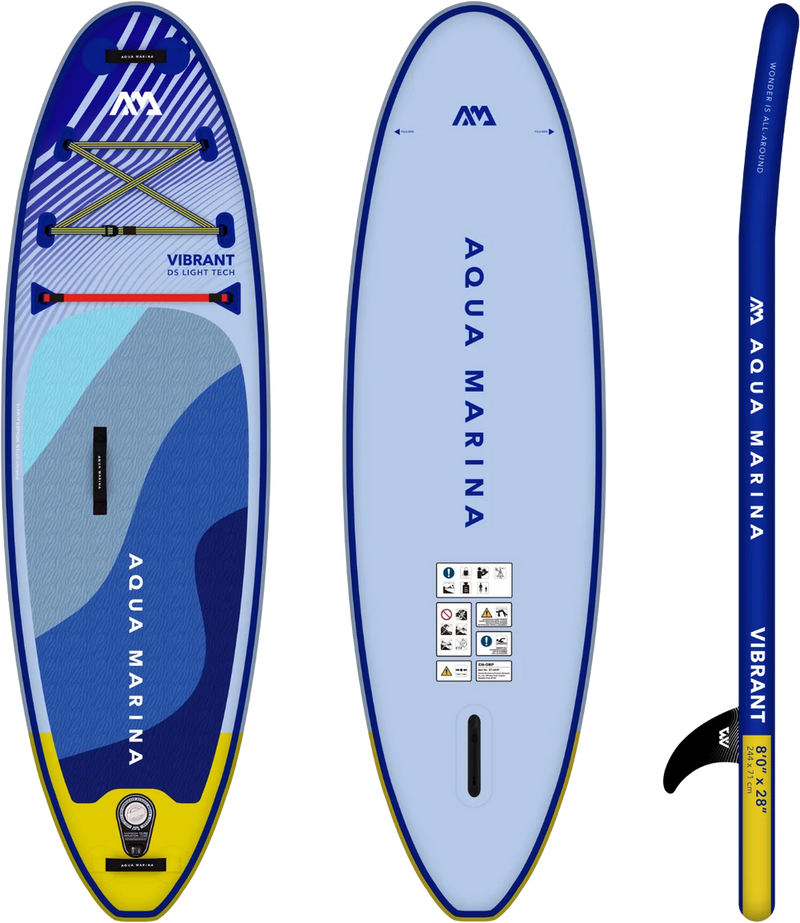 Load image into Gallery viewer, Aqua Marina BT-24VIP Vibrant 8&#39;0&quot; Inflatable Stand Up Paddle Board Youth Series New
